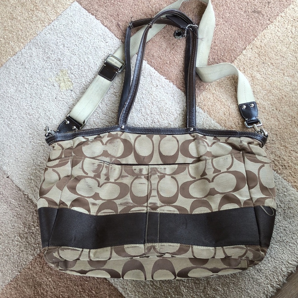 Coach shoulder tote bag